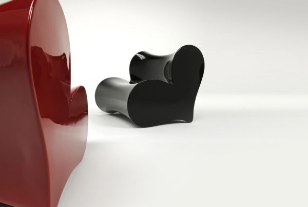 Sedia Useful Icon, Art Furniture Collection disegnata da Luca Casini